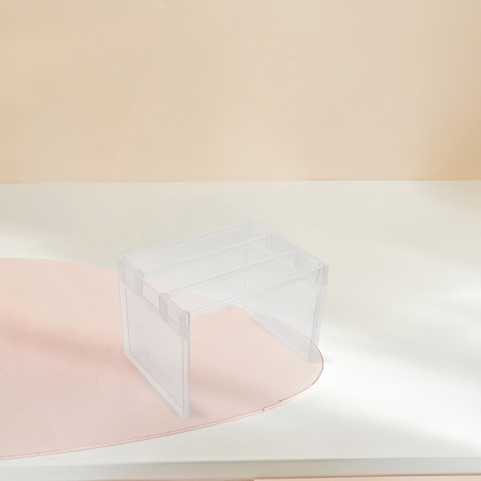 Food Storage With Dividers - 2 Stück Kühlschrank-Organizer-Regal, transparentes Gefrierfach-Regal, abnehmbares