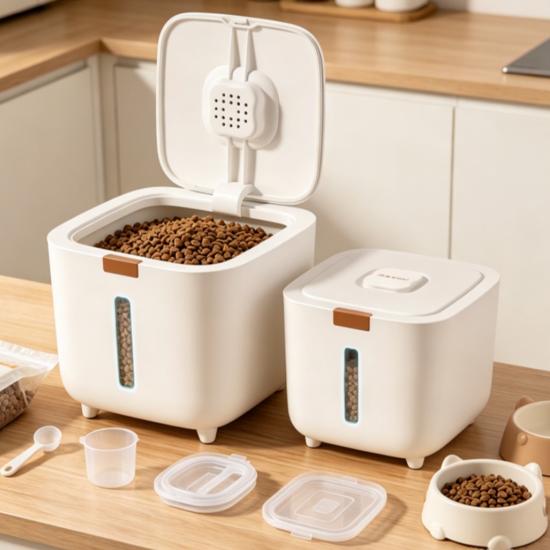 5/7KG Tierfutter-Aufbewahrungs – Food Storage With Dividers Bewertung und Preis